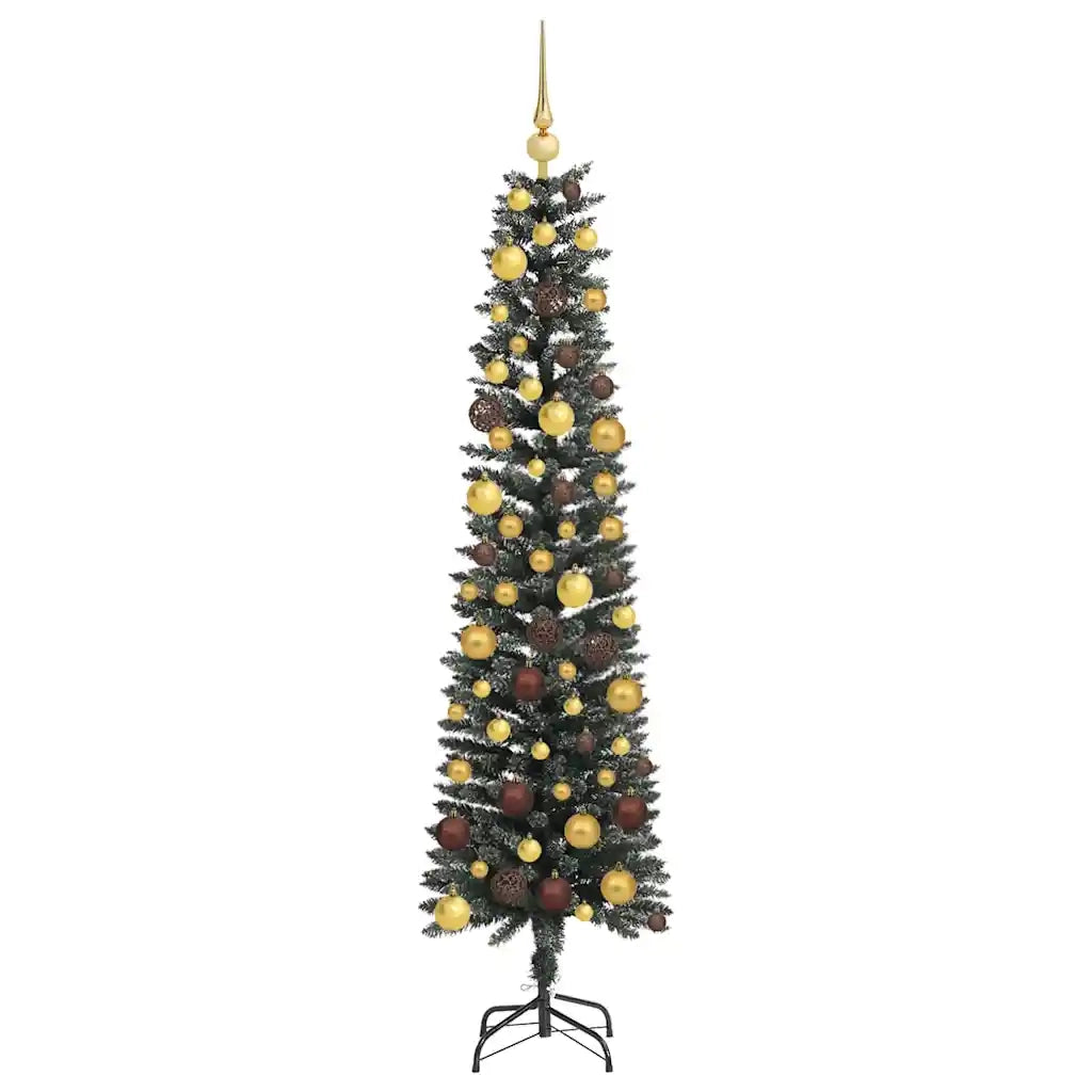 Albero di Natale artificiale con 300 LED Verde 180 cm 3395937