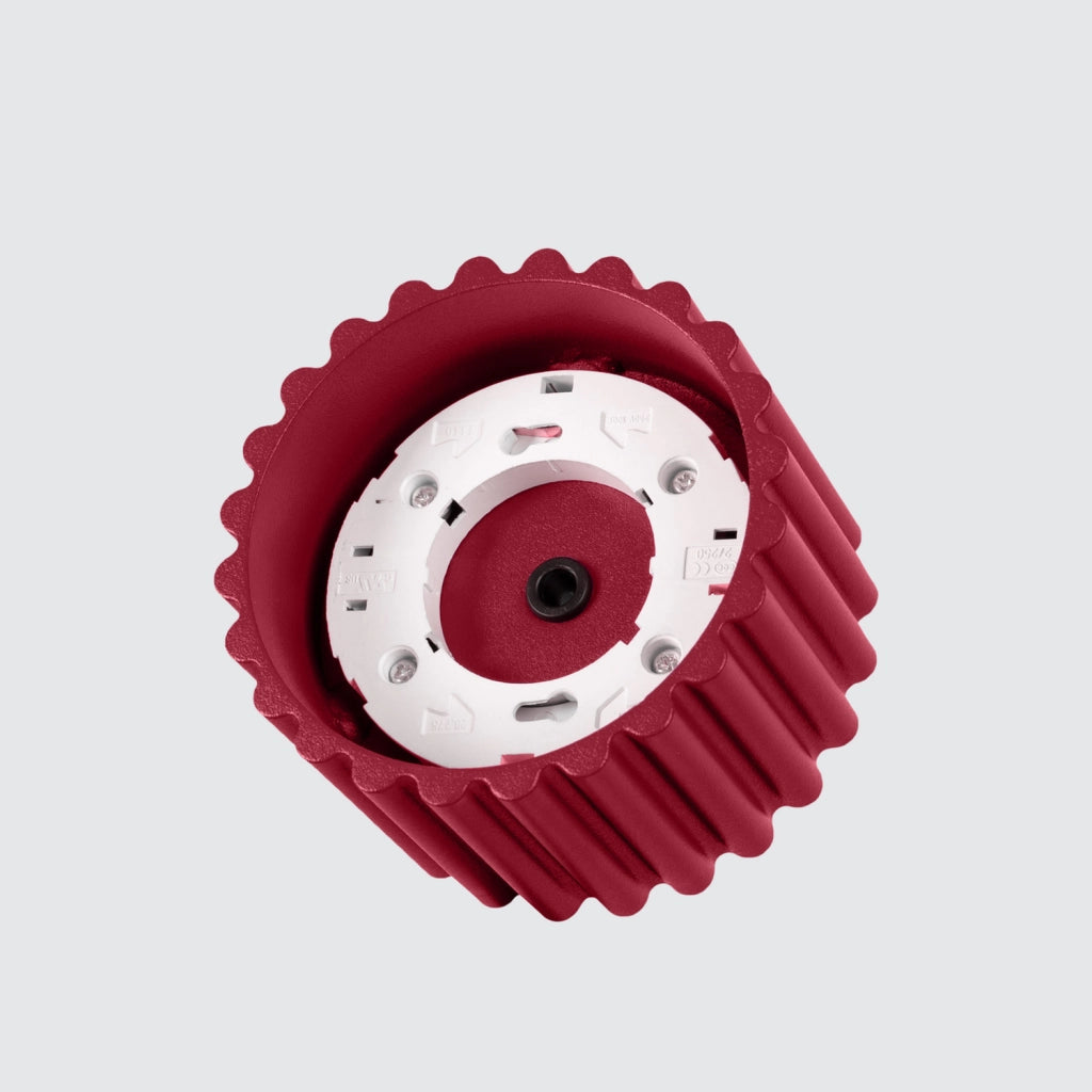 Spot soffitto moderno tondo borgogna 6cm GX53 VISTAO
