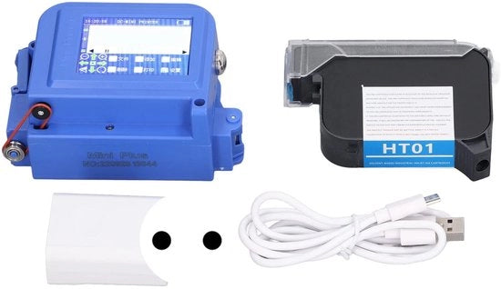Stampante a gettoni a batteria Multilingue con schermo touchscreen HD - a LED - per codici QR - 100-240V