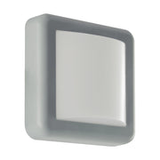 Applique esterna quadrata grigio/bianca LED 4W IP55 Struhm