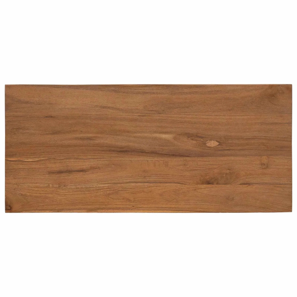 Credenza Naturale 79 x 35 x 80 cm Legno di teak solido 42024257