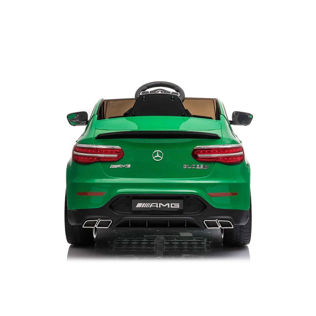 Macchina Elettrica per Bambini Licenza Ufficiale Mercedes AMG GLC63S Coupè 10,8V 5,4 Ah Verde