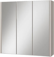 Specchio contenitore bagno Majest, Cachemire, 67.4 x 68 cm con 3 porte a specchio