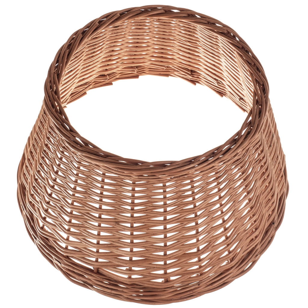 Copertura per supporto albero di Natale in vimini KADAX 50 cm, supporto a cestino naturale