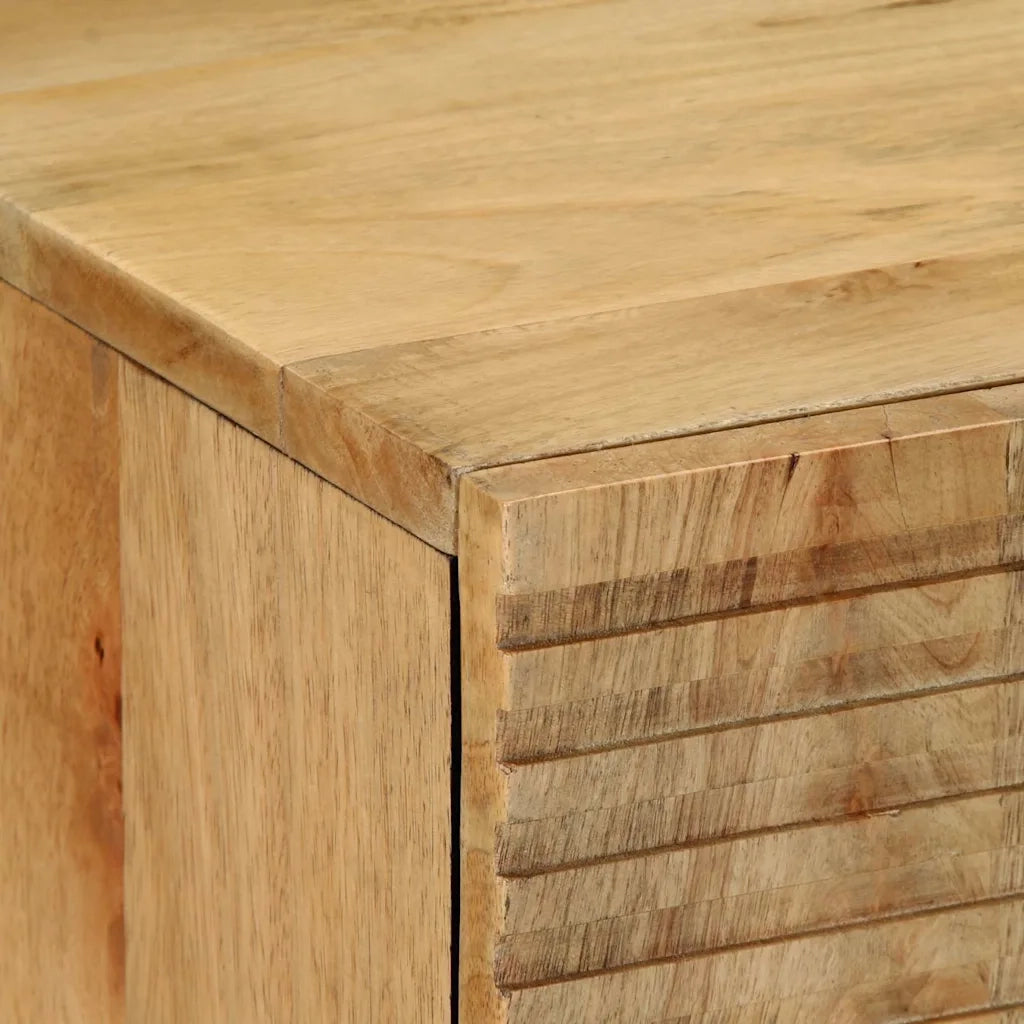 Credenza Marrone 60x33x75 cm in Legno Massello di Mango 4017746