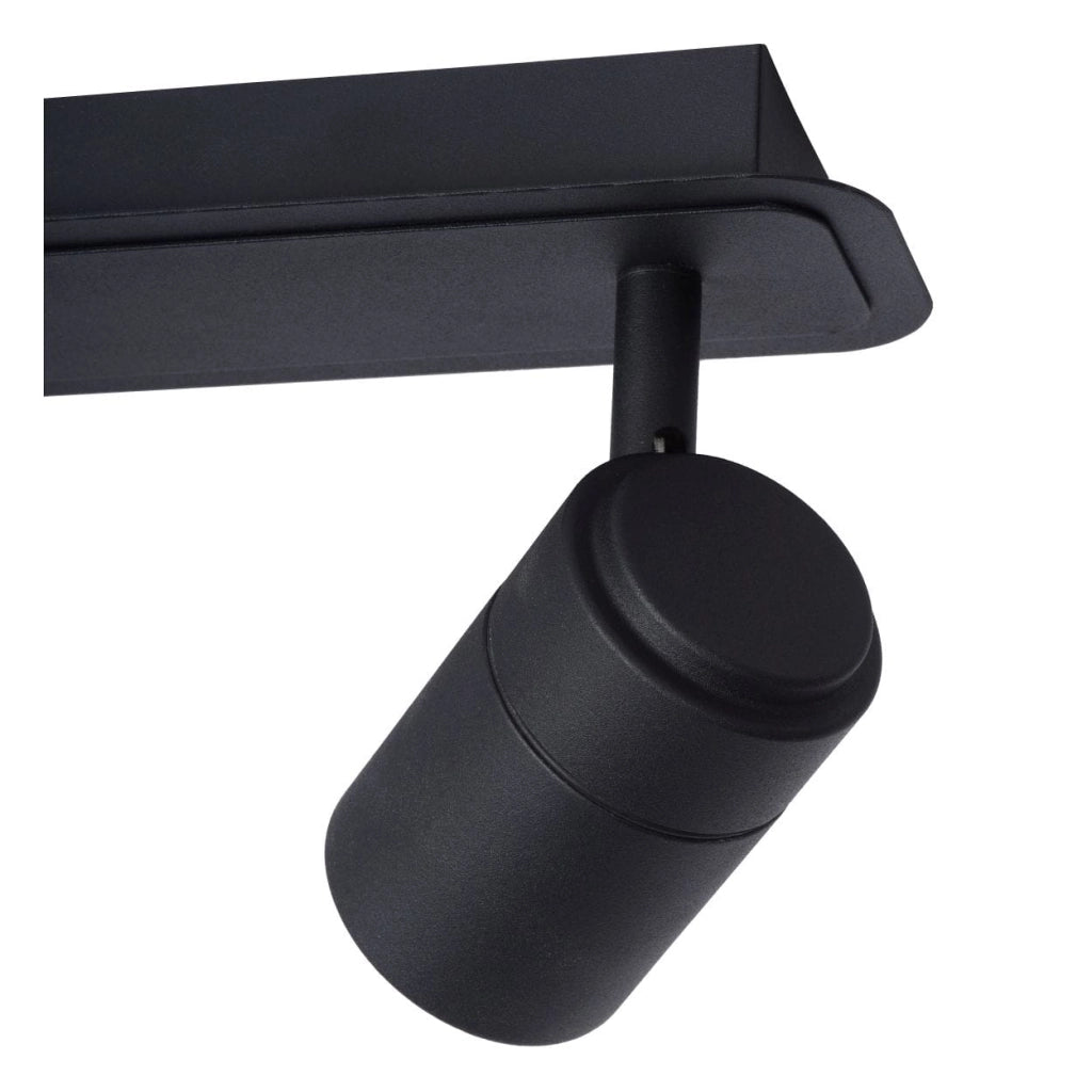Faretto soffitto Lucide Lennert 2xGU10 5W 3000K nero IP44