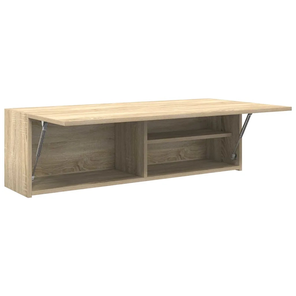 vidaXL Mobile da Bagno Rovere Sonoma 100x25x30 cm in Truciolato