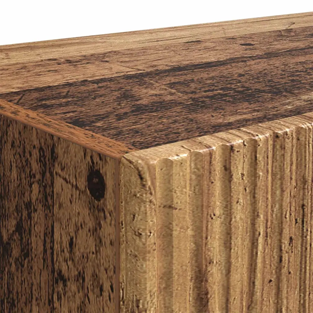 Mobile TV da parete 2 pcs Legno vecchio 60 x 31 x 29,5 cm