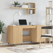 vidaXL Scrivania Rovere Sonoma 140x50x75 cm in Legno Multistrato