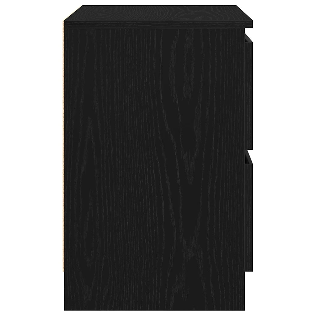Mobile Porta TV Nero 40x35x54 cm in Legno Multistrato 861770