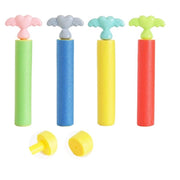 Trade Shop - Pistola Ad Acqua Tubo 25x4cm Manico Bambini Schiuma Gioco Giardino Estate 605457 -