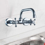 Dispositivo di Regolazione della Pressione per Doccia a Due Maniglie con Manopola a 180° per Acqua Calda e Fredda
