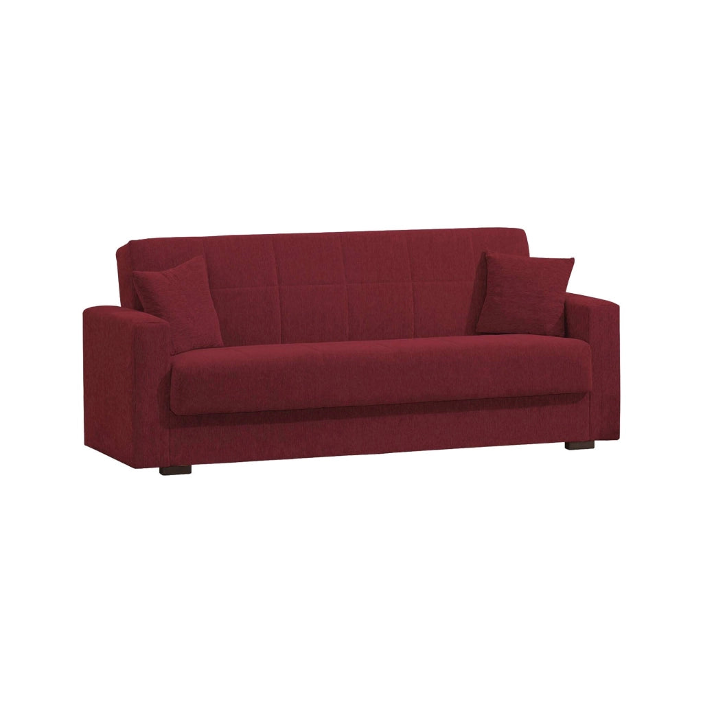 Divano letto 3 posti Ambrogino 80x87h cm, braccioli