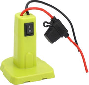 Adattatore di alimentazione 18V Li-ion & Ni-Cd - Collegamento a cavo 12AWG - Cavo di alimentazione per giocattoli RC -Compatibile con P102 P103 P104 P105 P107 P108 P109