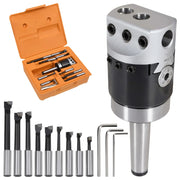 Set Strumenti di Foraggio 15 pz 50 mm con Teste MT2-F1-12 cod mxl 14984