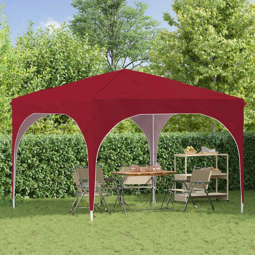 Tenda per feste a pop-up 290 x 290 x 245 cm Borgogna 42019851
