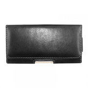 Supporto per Telefono Universale - Copricellina in Pelle - Supporto con Cinturino e Clip - Chiusura Magnetica - Modello Orizzontale - Adatto per Smartphone