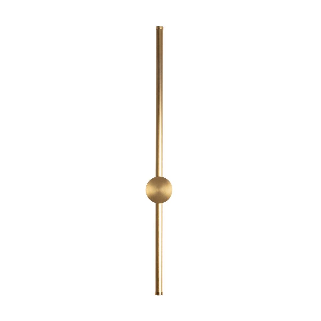Applique loft minimal ottone lineare LED 9W Maxlight Spirit