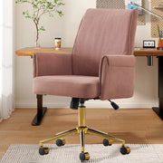 Sedia da Ufficio Ergonomica Girevole ¨C Xylo ¨C Schienale Medio, Tessuto a Righe, Altezza Regolabile