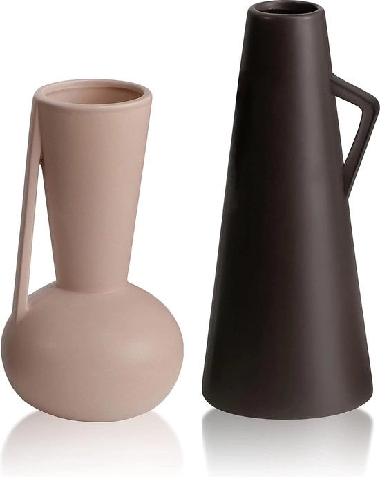 Vaso ceramico per arredamento moderno