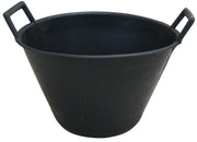 CARDARELLA IN PLASTICA 2 MANICI Lt. 10 Ø cm. 34 - Nera 10.00 pz