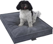 Cuscino per Cani XL 90x70 cm - Lavabile a 40 °C - Schiuma Viscosa e Schiuma di Comfort - Adatto per Grandi Cani