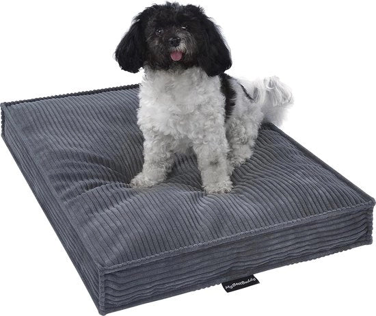 Cuscino per Cani XL 90x70 cm - Lavabile a 40 °C - Schiuma Viscosa e Schiuma di Comfort - Adatto per Grandi Cani