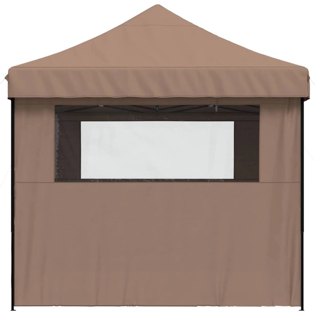 Tenda Party Marrone 279 x 410 x 315 cm Tessuto Oxford 42023603