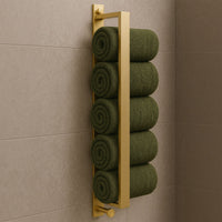 Portasciugamano Da Bagno Brush Gold