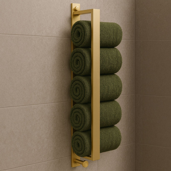 Portasciugamano Da Bagno Brush Gold