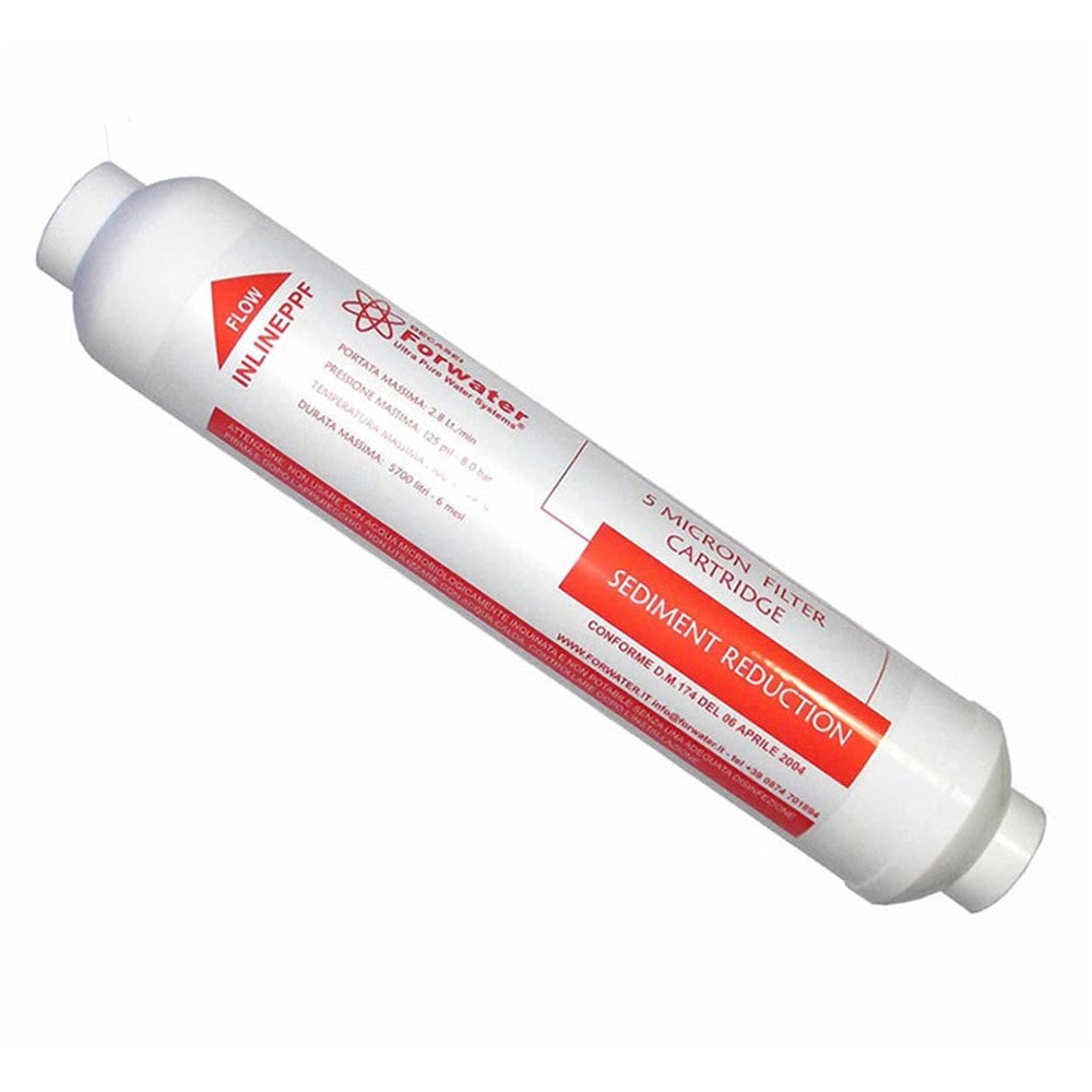 Forwater IN-LINE-PPF Cartuccia Sedimenti in Linea 5 mcr