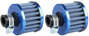 Filtro d'aria Mini - 12mm Filtro d'aria sport - Filtro di aspirazione d'aria - Cono universale - Scarico turbo - Sostituibile per sistemi di aspirazione - Filtro d'aria di aspirazione