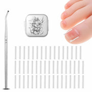 Correttore unghie per bambini - set di cura dei piedi - 50 pezzi - raccattapiedi - strisce per unghie lisce - per unghie ingrossate dei piedi - set di cura dei piedi pijnvrij