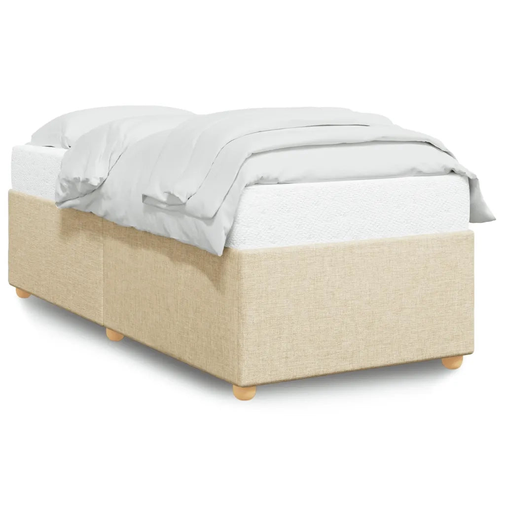 Giroletto senza Materasso Crema 90x200 cm in Tessuto 3284706
