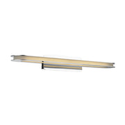 Applique Italux Scarlett LED 12W 3000K cromo/bianco 57,5cm