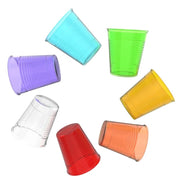 1 Pezzo Bicchiere Party in Plastica Antiurto Riutilizzabile 36 cl Vari Colori