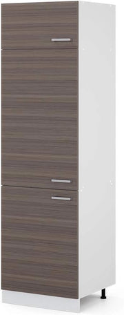 Dispensa universale R-Line, Grigio, 60 cm con porte, per la conservazione di utensili domestici e scorte