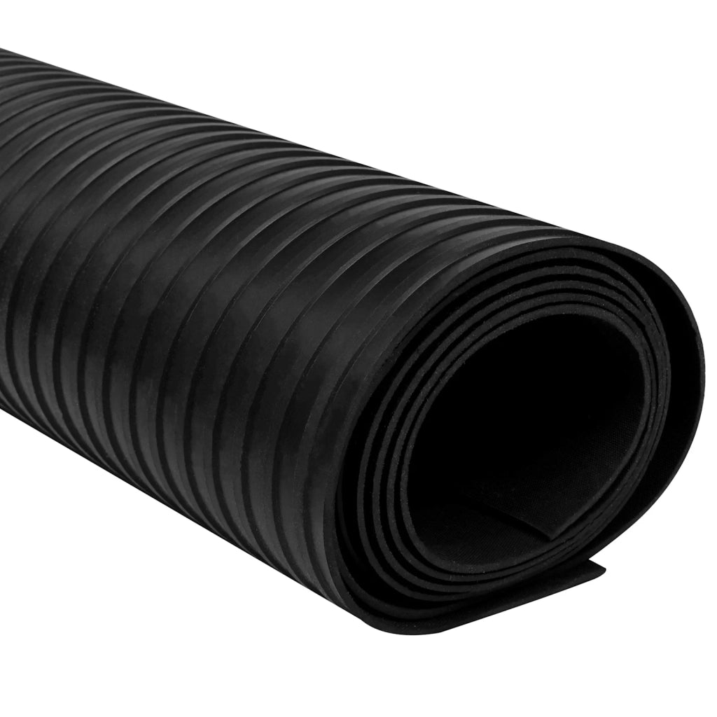 Tappeto per pavimento Nero 1 x 2 m Gomma 42046720