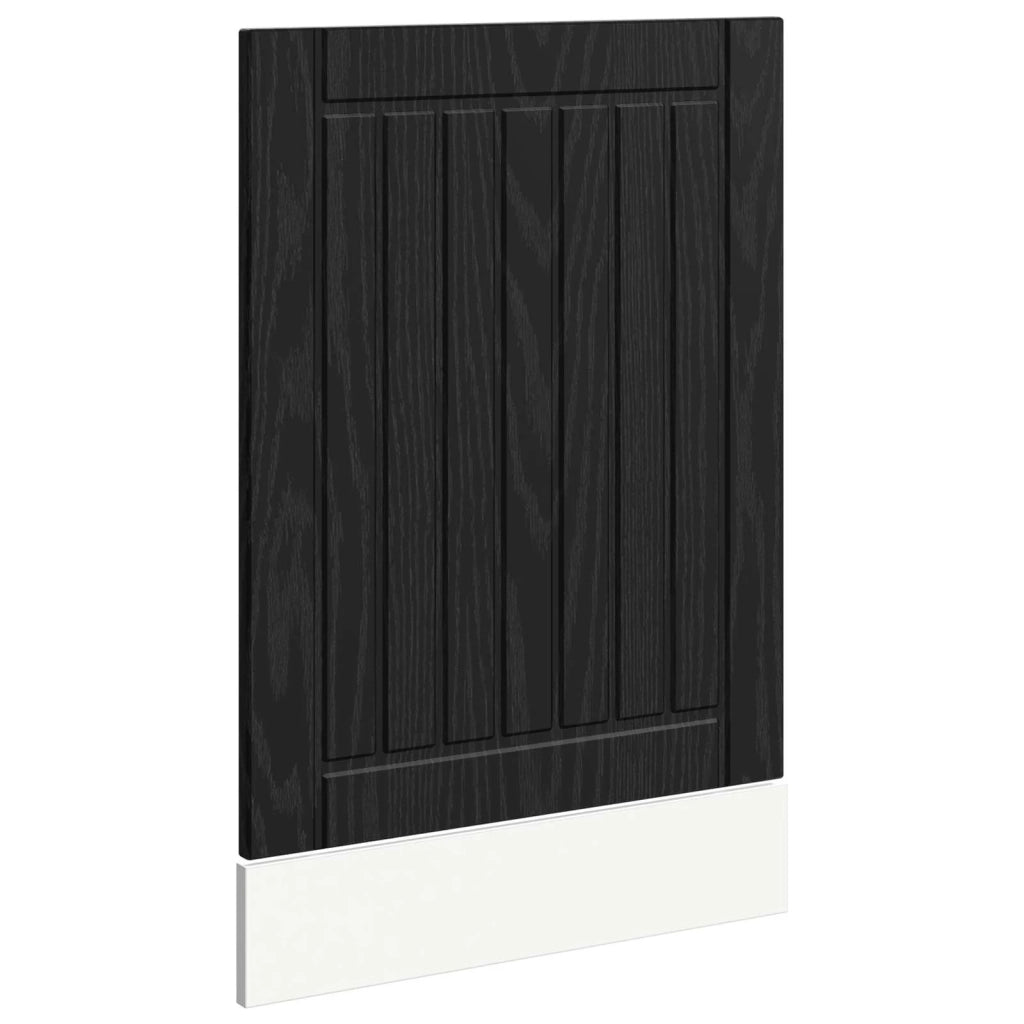 Pannello lavastoviglie LUCCA Rovere Nero 45 x 1,5 x 57 cm 8003821
