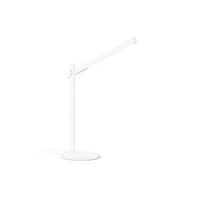 Lampada Da Scrivania-Ufficio Moderna Pivot Alluminio Bianco Led 7,5W Cct