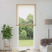 Tenda Veneziana Marrone Chiaro con Motivo 213 x 80 cm PVC 42003775