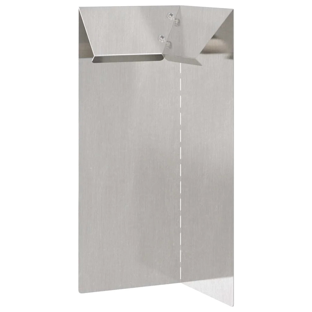 Recinto per lumache 4 pz Argento 10 x 10 x 25 cm CFW1523977