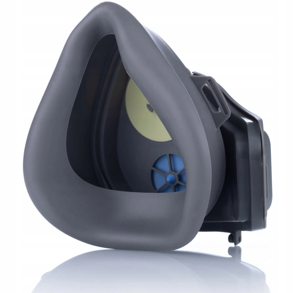 Maschera Protettiva KN95 con 2 Filtri – Alta Filtrazione e Comfort | Ergonomica, Cinghie Regolabili