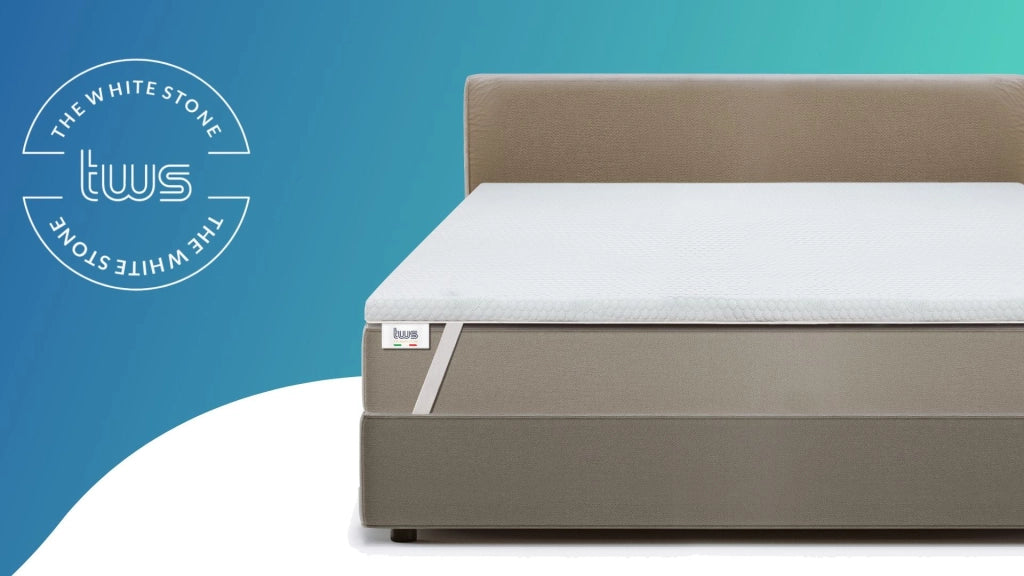 Topper Memory Foam 90 x 210 | Correttore Materasso 6 cm | Coprimaterasso con Rivestimento Sfoderabile Antibatterico e Antimicotico