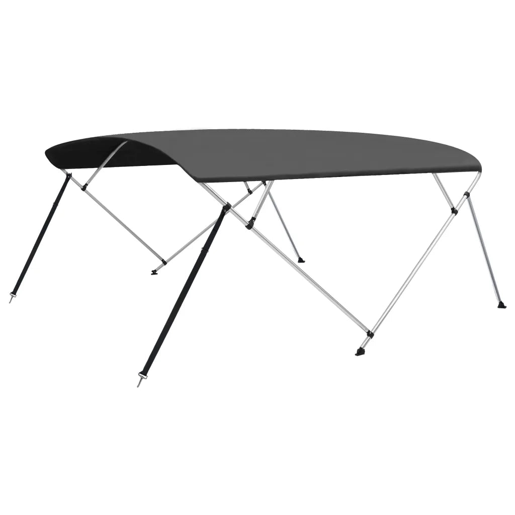 Bimini di Prua Tendalino 4 Archi Antracite 243x(230-244)x137 cm 93142