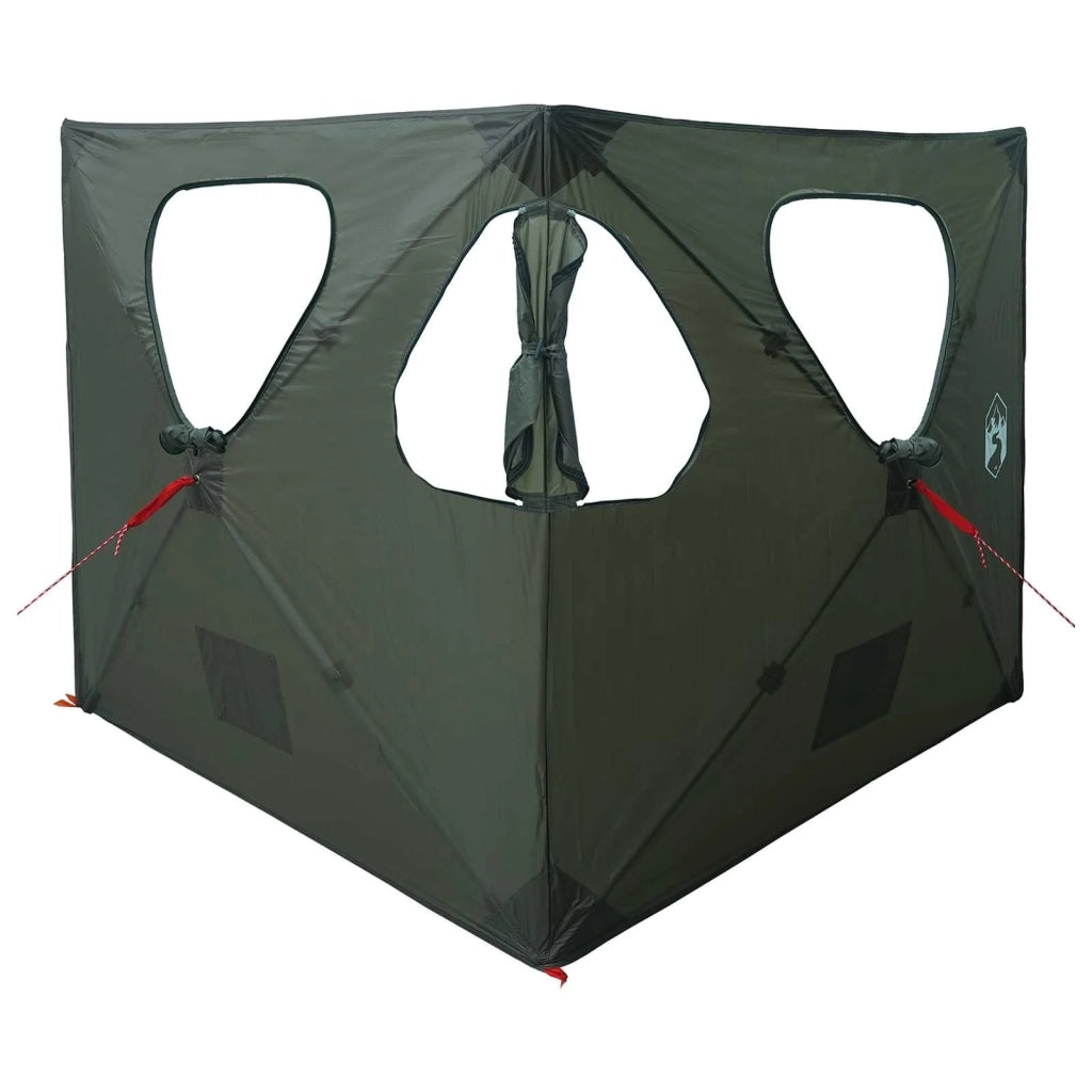 Tenda da Caccia con tetto Verde militare 145 x 145 x 150 cm 42028726
