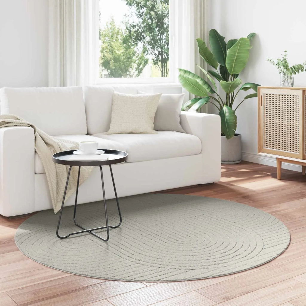 Tappeti per area Rotondo PALMERAS Verde Ø 200 CM Poliestere