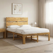 Letto matrimoniale con testiera ROSTOCK Bianco 140 x 200 cm 3405487