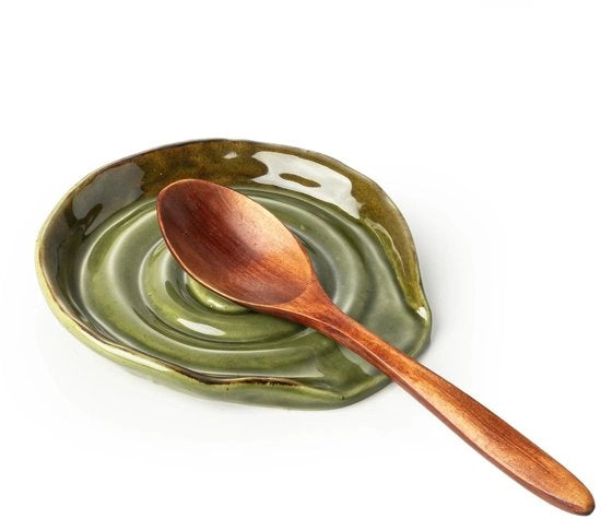 Sostegno per cucchiai in ceramica - Organizzatore per posate - Sostegno per cucchiai - Lepelsteun - Sostegno per cucchiai in ceramica - Organizzatore per posate - Scodella da servizio elegante