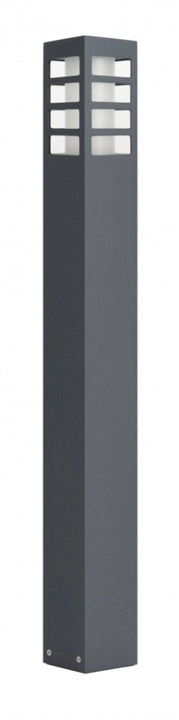 Paletto da giardino SU-MA RADO III 75cm E27 grigio IP54